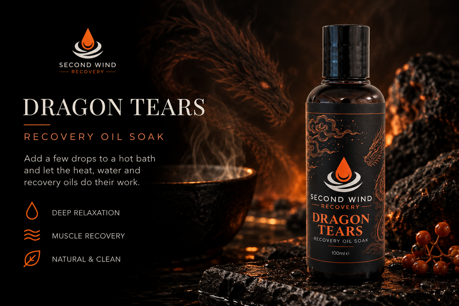 Dragon Tears recovery oil soak